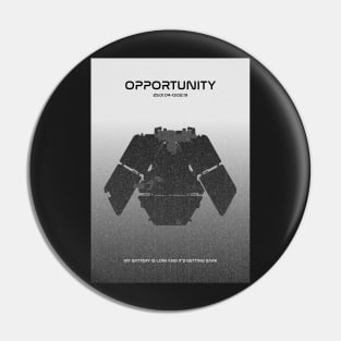 Opportunity Rover - My battery is low and it's getting dark Pin