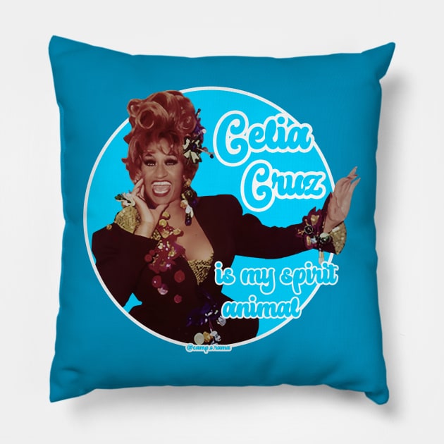 Celia Cruz Pillow by Camp.o.rama