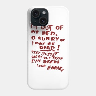 Eddie's note Phone Case
