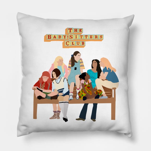 The Baby-Sitters Club Pillow by rachaelthegreat