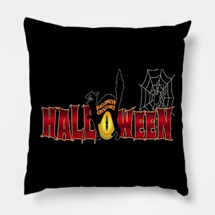 happy halloween Pillow