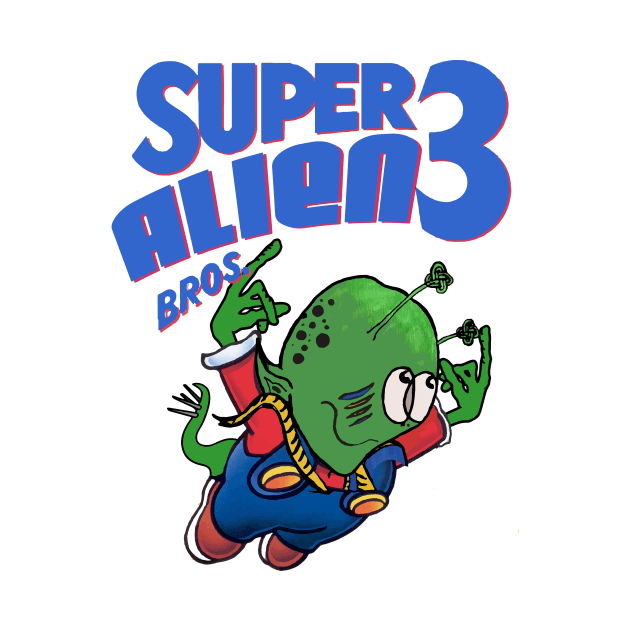 Super Alien Bros by loveandnate