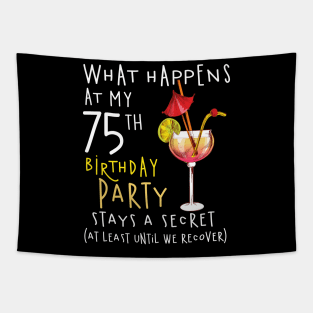 75Th Birthday - What Happens 75Th Birthday Tapestry