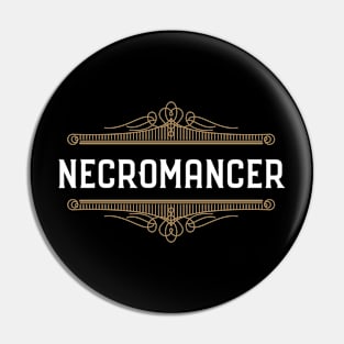 Necromancer Character Class Roleplaying Addict - Tabletop RPG Vault Pin