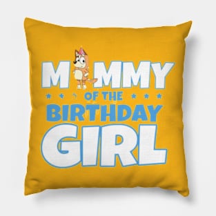 Mommy birthday girl Pillow