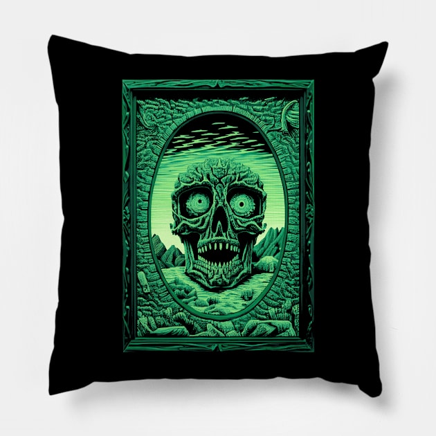 Skull 2.0 Pillow by Adnorm Supply