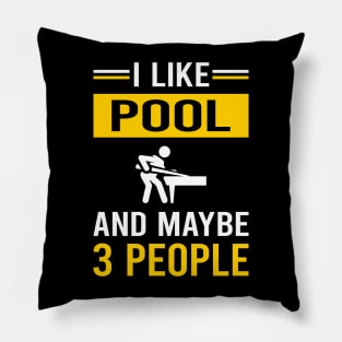 3 People Pool Pillow