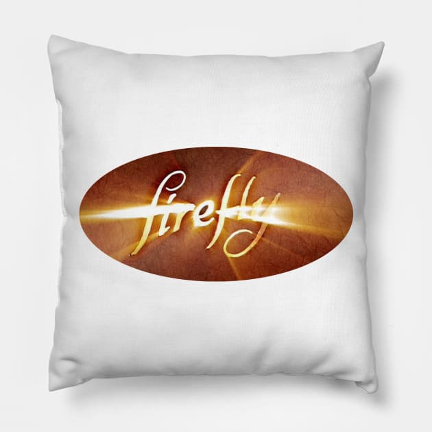 Firefly Opening Screen Pillow by Spacestuffplus