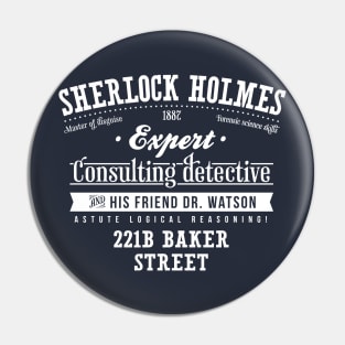 Sherlock Holmes Pin