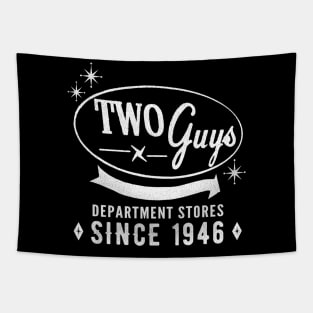 Retro Two Guys Department Store from The 80's Tapestry