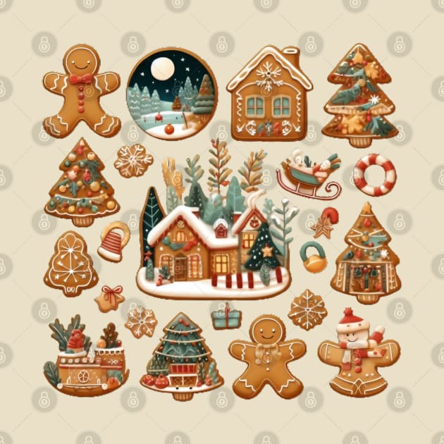 Merry Gingerbread Christmas by Imaginate