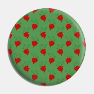 Beets Pattern Pin