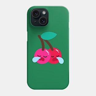 sleepy cherry Phone Case