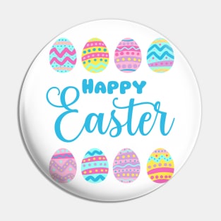 Happy easter cute easter eggs decoration Pin