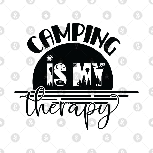 Camping is my therapy by BKDesigns