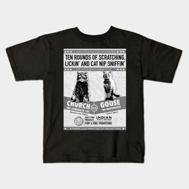 Goose Vs Church Cat Fight Goose The Cat Kids T Shirt Teepublic