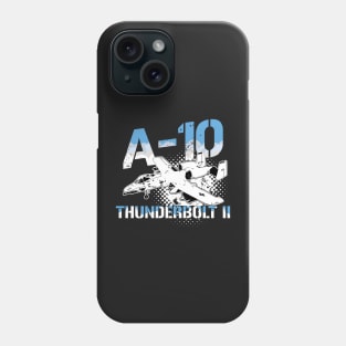 A10 Warthog Close Air Support  Airforce Pilot Gift Modern Warbird Phone Case