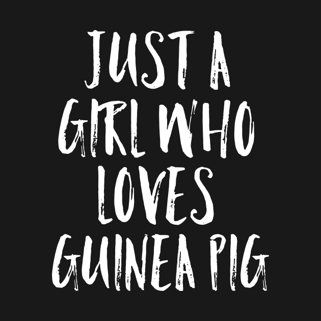 just a girl who loves guinea pig by yellowpinko