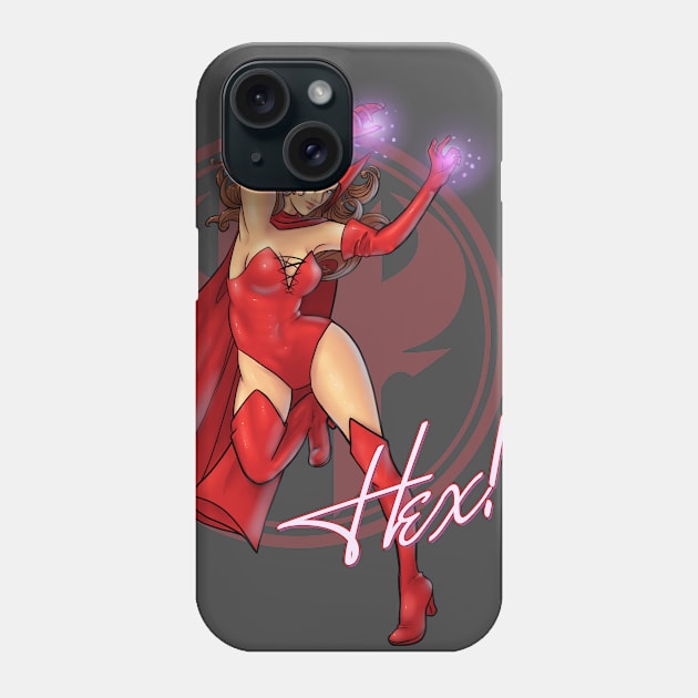 Hex! Phone Case by Eriphyle