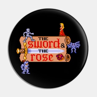 Sword and the Rose (The) Pin