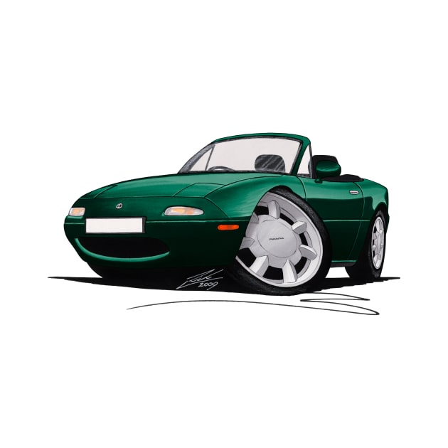 Mazda MX5 (Mk1) British Racing Green by y30man5