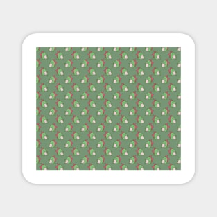 Bucktooth Dinosaur Pattern Magnet