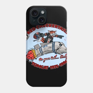 VF-24 Red Checkertails Nose Art Phone Case