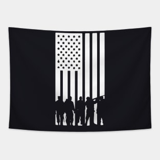 US Military Veteran Tapestry