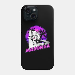 Madonna // Sunset 80s Retro Phone Case