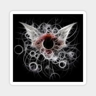 Winged Eye Abstract Magnet