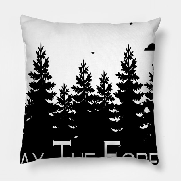 May the Forest be with You Pillow by khalid12