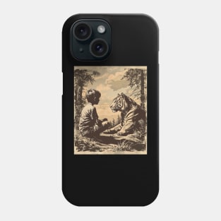 Calvin and Hobbes Extraterrestrial Excursions Phone Case