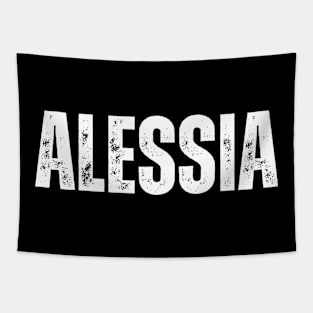 Alessia Name Gift Birthday Holiday Anniversary Tapestry