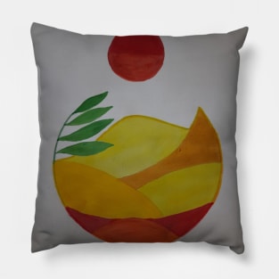 Hope in a desert Pillow