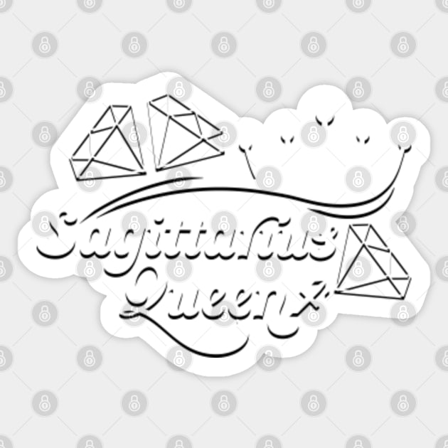 Diamonds Crown Sticker