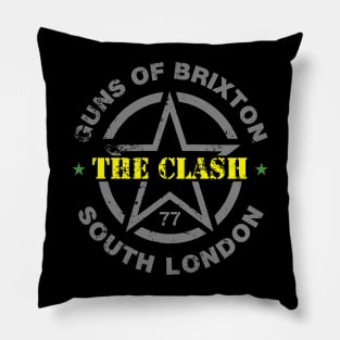 guns of brixton - the clash - south london Pillow