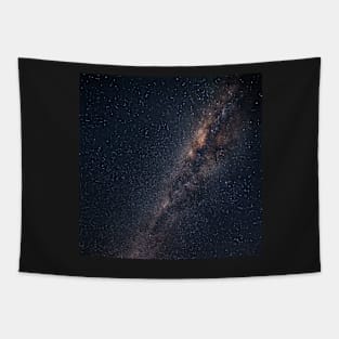 Scenic view of night sky with stars Tapestry