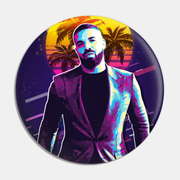 Drake Rapper Pin by Sakent