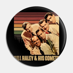 Crazy, Man, Crazy Chronicles Haley & His Comets Fanatic Design Pin