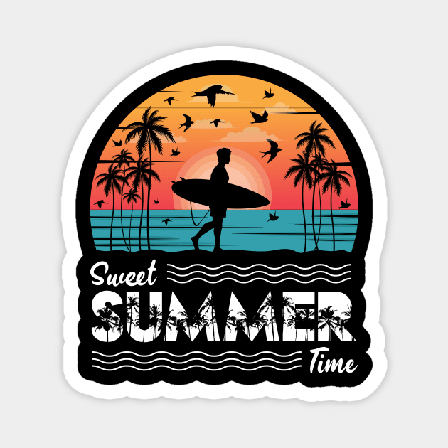 Sweet Summer Time Magnet by The WYLD Tribe