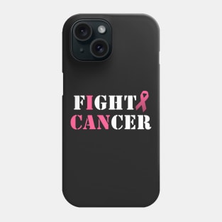 Fight Breast cancer design Phone Case