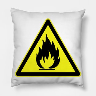 Highly flammable Pillow