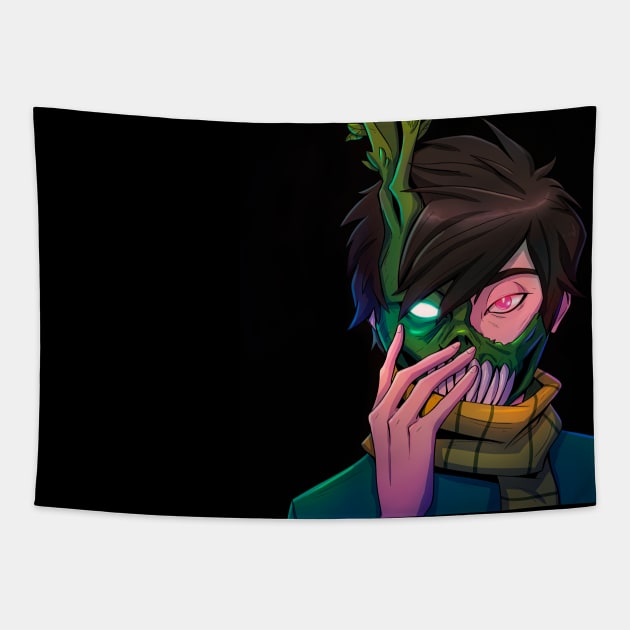 Sykkuno fan art Tapestry by dotrichan