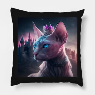 Majestic Queen Sphynx Pillow