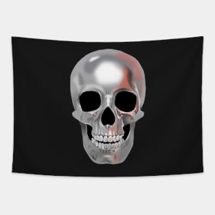 Tin Skull Mask Tapestry