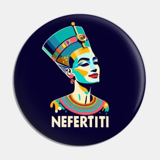 Nefertiti's Hilarious Highness Pin