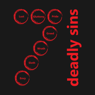 7 deadly sins T-Shirt