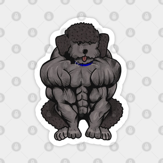 My Little Poodle pump cover Magnet by Horrible Bunny