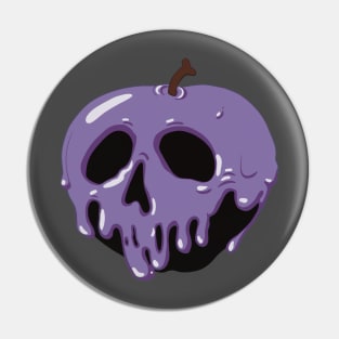 Purple Halloween Witchy Poison Pin