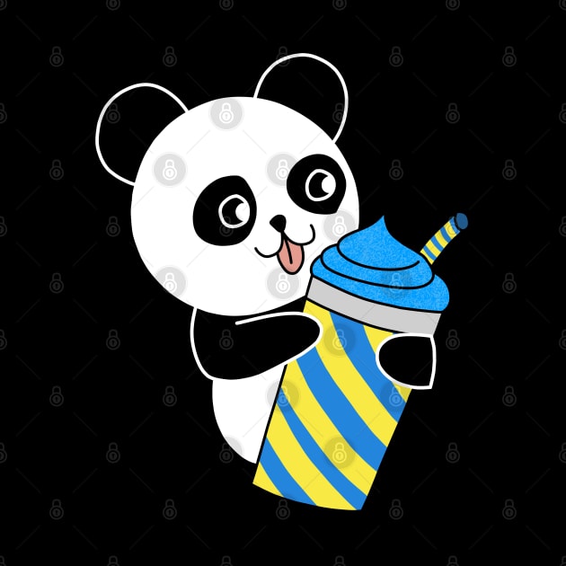 The Panda's Slushy by pako-valor